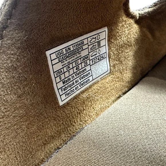 UGG Goldenstar Hi Slide Sand Platform Sandal Women's US size 9 - Picture 7 of 9